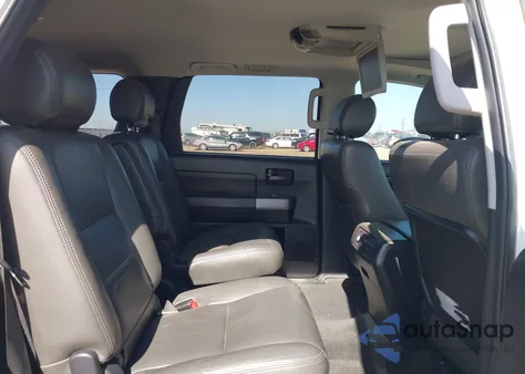 2011 Toyota Sequoia Sr5 5.7L V8 из США, поврежденный, VIN 5TDBW5G14BS041766